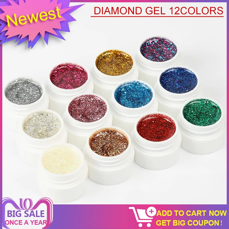 Gelfavor 5ml Gellak UV Gel Polish For Nails Poly Diamond Sparking Semi Permanent Pure White Nail Art Gel Nail Polish Set
Gelfavor 5ml Gellak UV Gel Polish For Nails Poly Diamond Sparking Semi Permanent Pure White Nail Art Gel Nail Polish Set
