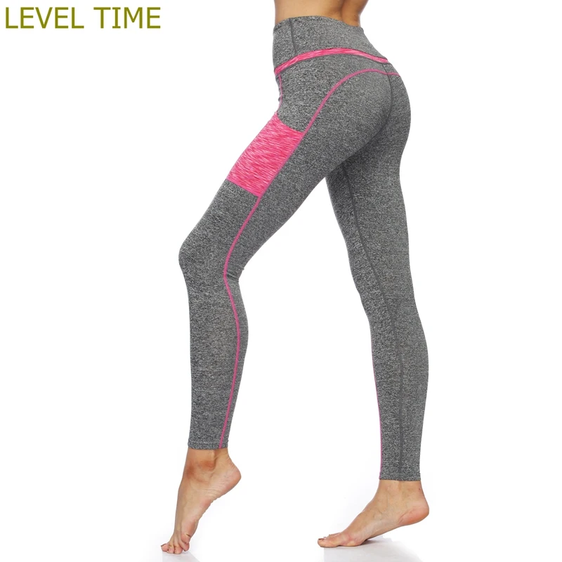LT028014 2018 New Pro Color Blocking Stretch Yoga Pants Women Sports Leggings High Waist Training Tight Pocket Trousers
LT028014 2018 New Pro Color Blocking Stretch Yoga Pants Women Sports Leggings High Waist Training Tight Pocket Trousers