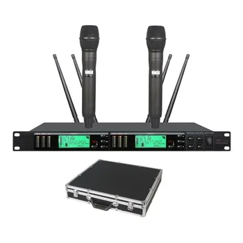 Bolymic Karaoke Microphones Wireless Systems UHF PLL genuine Diversity Party Stage mics Dual Wireless Microphones For School KTV
Bolymic Karaoke Microphones Wireless Systems UHF PLL genuine Diversity Party Stage mics Dual Wireless Microphones For School KTV