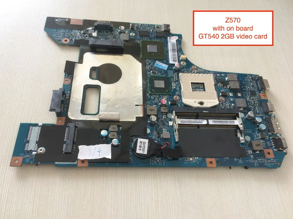 Almost new z570 motherboard for Lenovo Z570 laptop with NVIDIA GT540M 2GB, Free shipping 
Almost new z570 motherboard for Lenovo Z570 laptop with NVIDIA GT540M 2GB, Free shipping