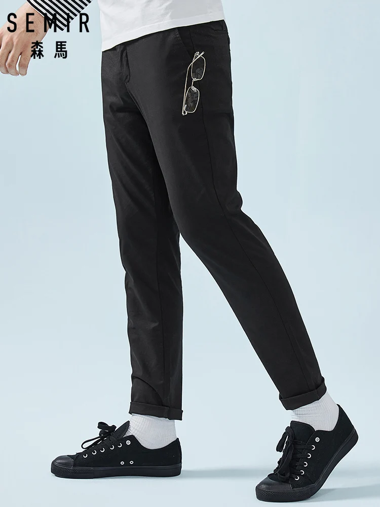 SEMIR Men Skinny Chinos Men's Chino Pants Pencil Pants Slim Fit Trousers Soft Cotton Blend Casual Pants Male Fashion Style
SEMIR Men Skinny Chinos Men's Chino Pants Pencil Pants Slim Fit Trousers Soft Cotton Blend Casual Pants Male Fashion Style