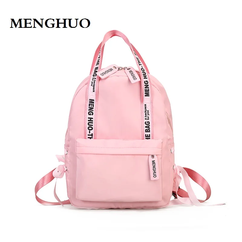 Menghuo Large Capacity Backpack Women Preppy School Bags For Teenagers Female Nylon Travel Bags Girls Bowknot Backpack Mochilas
Menghuo Large Capacity Backpack Women Preppy School Bags For Teenagers Female Nylon Travel Bags Girls Bowknot Backpack Mochilas