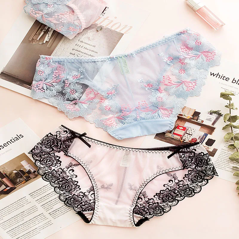 2018 Women Lingerie Comfortable And Cool Lace Underwear Ice Silk Yarn Hollow Thin Hot low-waist Sexy Panties 187
2018 Women Lingerie Comfortable And Cool Lace Underwear Ice Silk Yarn Hollow Thin Hot low-waist Sexy Panties 187