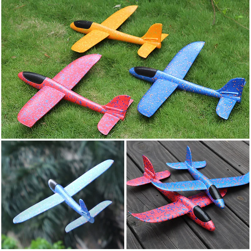 Glider Toy Planes Airplane Model Toy 50cm Hand Throw DIY Light Foam Aeroplane Kids Aircraft Toy Outdoor Fun Game
Glider Toy Planes Airplane Model Toy 50cm Hand Throw DIY Light Foam Aeroplane Kids Aircraft Toy Outdoor Fun Game
