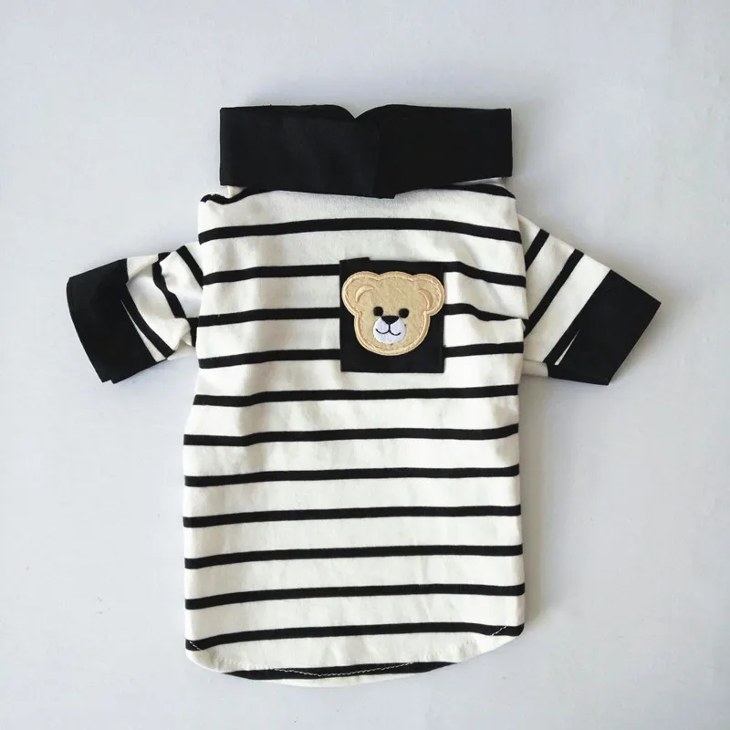 Dog T-shirt Striped shirt Spring Summer Dog Clothes Chihuahua Cat Puppy Vest Small Dog Costume Pet Clothing Apparel
Dog T-shirt Striped shirt Spring Summer Dog Clothes Chihuahua Cat Puppy Vest Small Dog Costume Pet Clothing Apparel