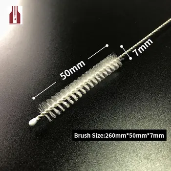 Free shipping 50pcs/lot good quality thickened stainless steel straw brush fit for 8mm diameter drinking straws length 260mm
Free shipping 50pcs/lot good quality thickened stainless steel straw brush fit for 8mm diameter drinking straws length 260mm