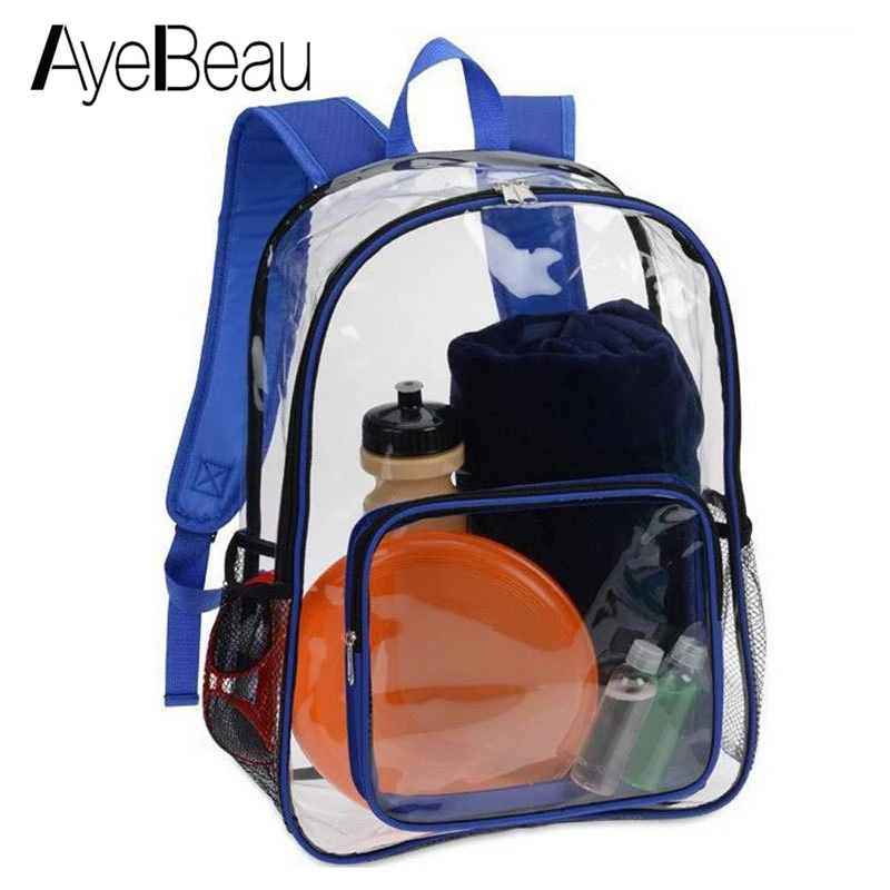 School Feminina Bag Children Clear Transparent Backpack Women Men Female Male Bagpack Schoolbag For Child Teenage Girl Back Pack
School Feminina Bag Children Clear Transparent Backpack Women Men Female Male Bagpack Schoolbag For Child Teenage Girl Back Pack