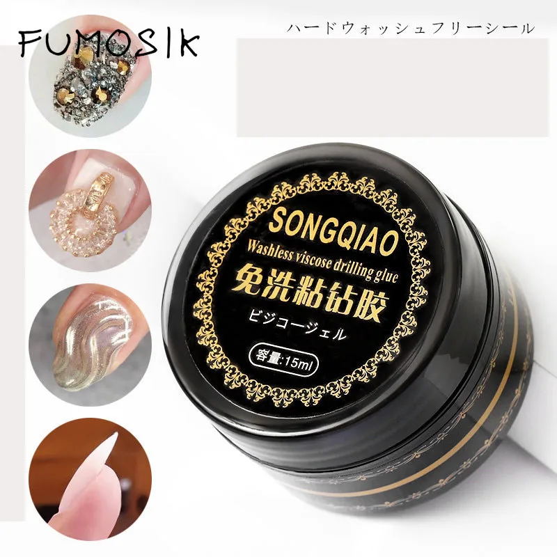 Gel 15ml Nail Art Natural Black Extended Nail Gel No-clean seal reinforcement Adhesive Multi-function Extended Jelly Nail Polish
Gel 15ml Nail Art Natural Black Extended Nail Gel No-clean seal reinforcement Adhesive Multi-function Extended Jelly Nail Polish