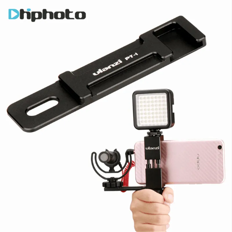 Ulanzi PT-1 Microphone Cold Shoe Plate Universal Aluminium Extension Bar Bracket Adapter for Tripod Mic Video Light Smartphone
Ulanzi PT-1 Microphone Cold Shoe Plate Universal Aluminium Extension Bar Bracket Adapter for Tripod Mic Video Light Smartphone