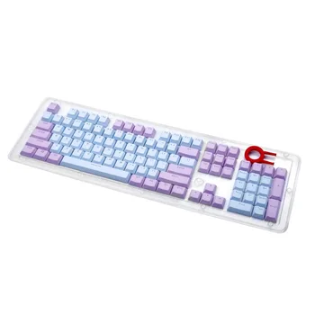 Keycaps for Backlit Mechanical Keyboard Blue Purple Combo Double-Shot Injection PBT Contrast Color Key Cap 104 Key US Layout
Keycaps for Backlit Mechanical Keyboard Blue Purple Combo Double-Shot Injection PBT Contrast Color Key Cap 104 Key US Layout
