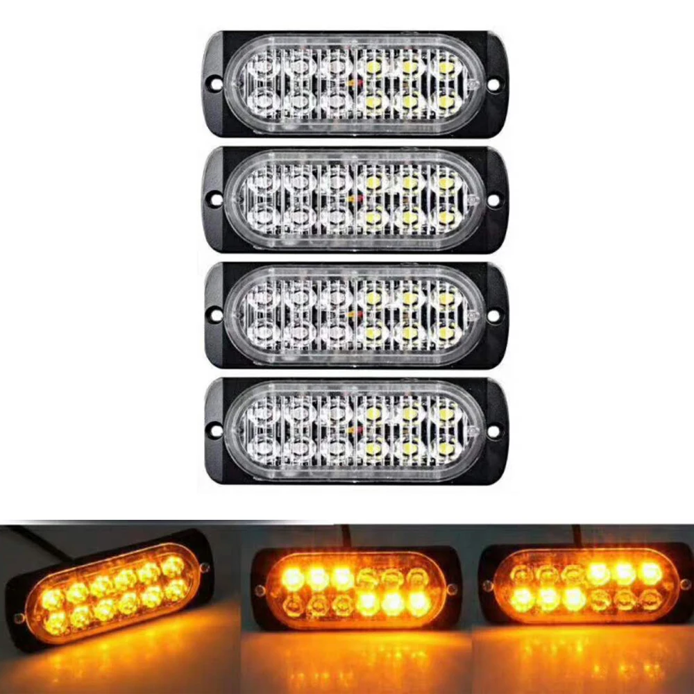 Car-styling Amber Red Blue 12V 36W 12 Led Strobe Warning Light Strobe Grille Flashing Lightbar Ultra-thin Truck Car Lamp lights
Car-styling Amber Red Blue 12V 36W 12 Led Strobe Warning Light Strobe Grille Flashing Lightbar Ultra-thin Truck Car Lamp lights