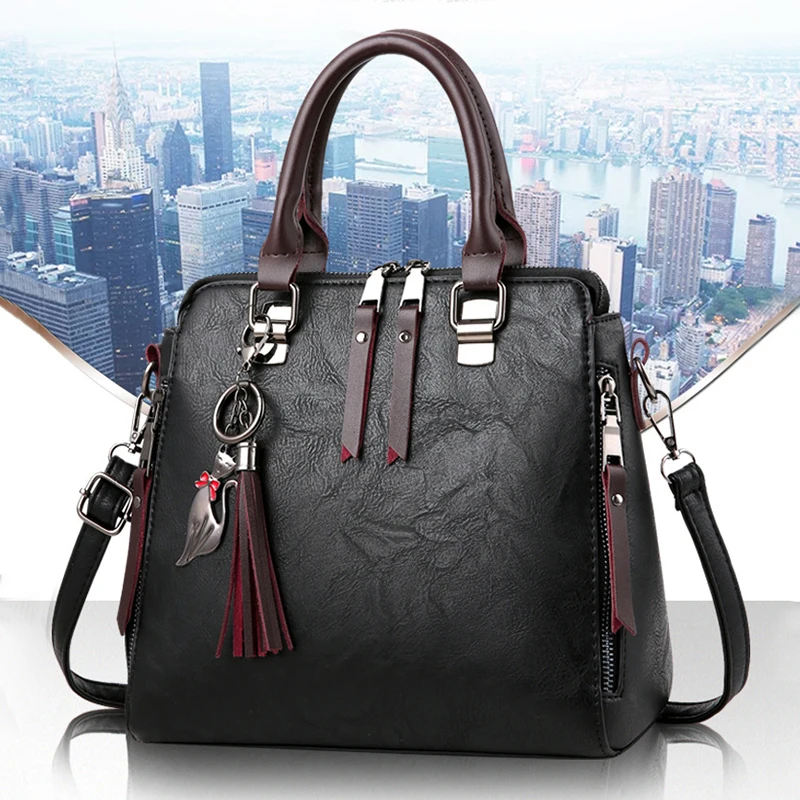 Women's Fashion Handbag Beautiful Lady Crossbody Bag Elegant Pu Leather One Shoulder Handbags Shopping Bag black
Women's Fashion Handbag Beautiful Lady Crossbody Bag Elegant Pu Leather One Shoulder Handbags Shopping Bag black