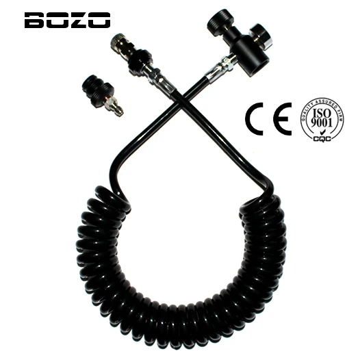pcs co2 thank Coil Remote Hose Thick line 3.5M & 1500psi gauge WITH Slide Check(BLACK) paintball New
pcs co2 thank Coil Remote Hose Thick line 3.5M & 1500psi gauge WITH Slide Check(BLACK) paintball New