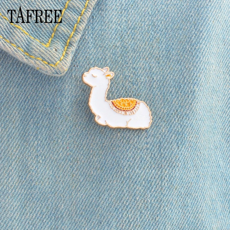 TAFREE America Camel Lapel pin Cute Baby Llama Brooch Animal alpaca Badge Hard Enamel For Hat Bag Jeans Shirt Jewelry Girl Boy
TAFREE America Camel Lapel pin Cute Baby Llama Brooch Animal alpaca Badge Hard Enamel For Hat Bag Jeans Shirt Jewelry Girl Boy