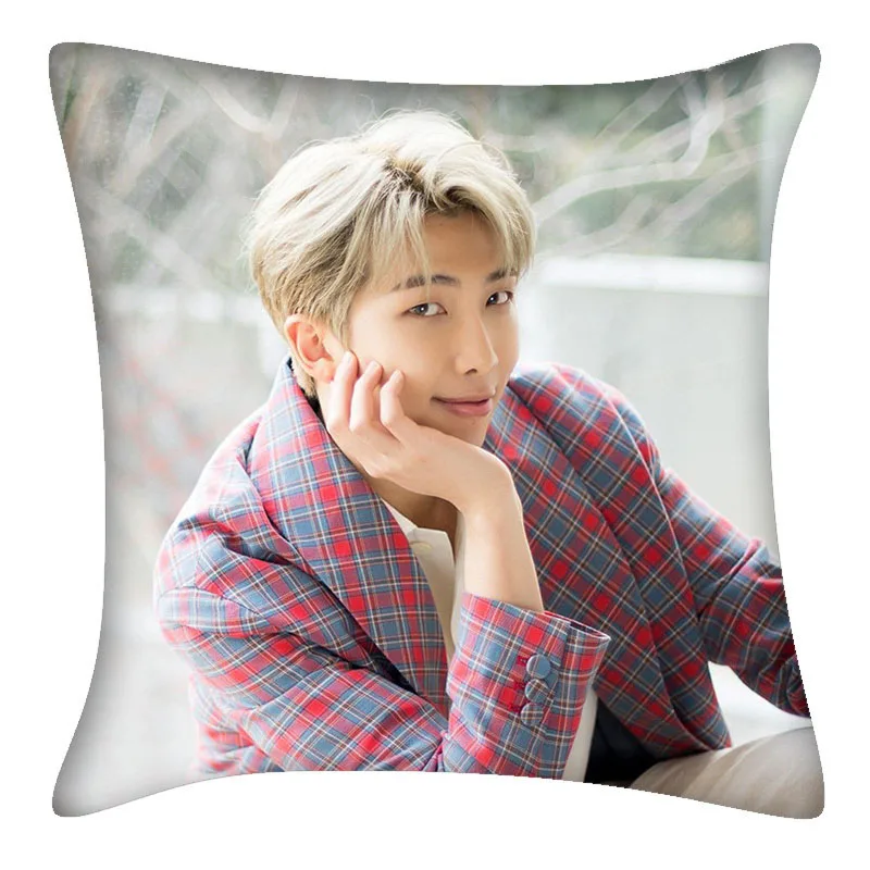 Bangtan Boys JIMIN JIN J-HOPE RAP MONSTER White valentine Pictorial Double Face Pillow Party Gift Decoration LX241
Bangtan Boys JIMIN JIN J-HOPE RAP MONSTER White valentine Pictorial Double Face Pillow Party Gift Decoration LX241