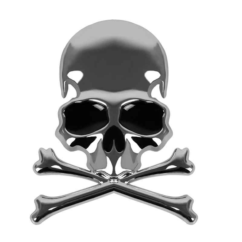 7.2x6CM 3D Metal Skull Skeleton Crossbones Car Motorcycle Sticker Truck Label Emblem Badge Car Styling Decoration Accessories
7.2x6CM 3D Metal Skull Skeleton Crossbones Car Motorcycle Sticker Truck Label Emblem Badge Car Styling Decoration Accessories