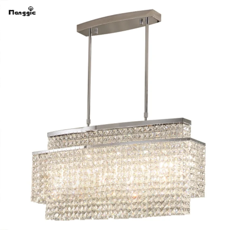 K9 Crystal Chandelie Dining Room Rectangle Led Chandelier Suspend Lamp Hanging Light Metal Drop Gold For Living Room Lamp
K9 Crystal Chandelie Dining Room Rectangle Led Chandelier Suspend Lamp Hanging Light Metal Drop Gold For Living Room Lamp