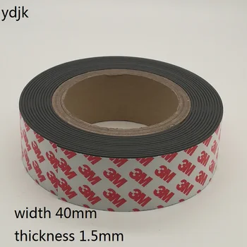 1 Meter Rubber Magnet 40*1.5 mm self Adhesive Flexible Magnetic Strip Rubber Magnet Tape width 40mm thickness 1.5mm 40 x 1.5
1 Meter Rubber Magnet 40*1.5 mm self Adhesive Flexible Magnetic Strip Rubber Magnet Tape width 40mm thickness 1.5mm 40 x 1.5
