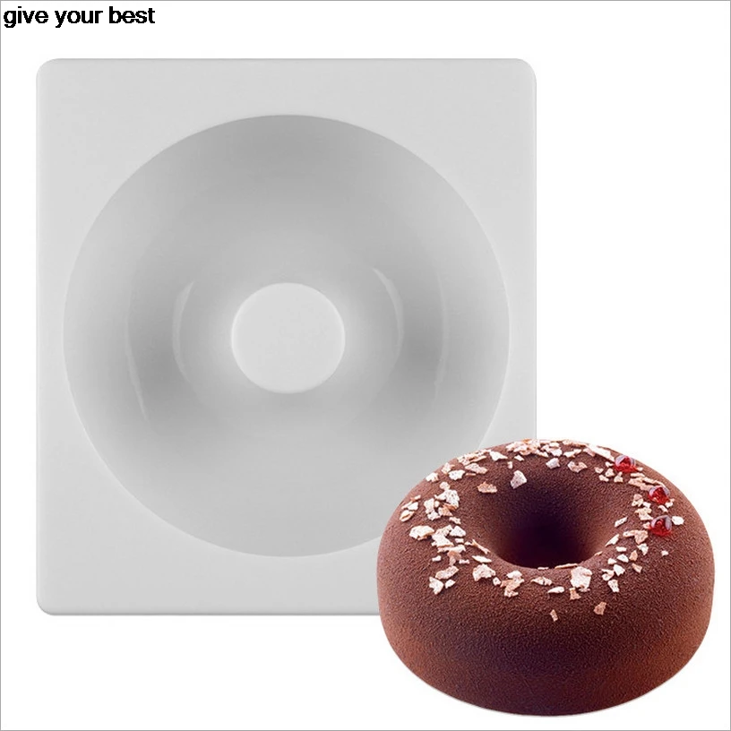 Silicone Queen Savarin Donuts Hollow Mold For Chiffon Dessert Cake Decorating Tools cake mold fondant silikon form pastry tools
Silicone Queen Savarin Donuts Hollow Mold For Chiffon Dessert Cake Decorating Tools cake mold fondant silikon form pastry tools