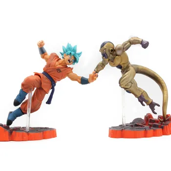 Chanycore 14CM Anime figuras Dragon BALL Z Tenkaichi Budokai 5 Golden freeza Frieza VS Son goku Super Saiyan Action Figure model
Chanycore 14CM Anime figuras Dragon BALL Z Tenkaichi Budokai 5 Golden freeza Frieza VS Son goku Super Saiyan Action Figure model