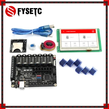 FYSETC F6 V1.3 ALL-in-one Mainboard + 6pcs LV8729 Stepper Motor Driver + 4.3" Touch Screen 4.3 inch LCD Display With SD Module
FYSETC F6 V1.3 ALL-in-one Mainboard + 6pcs LV8729 Stepper Motor Driver + 4.3" Touch Screen 4.3 inch LCD Display With SD Module