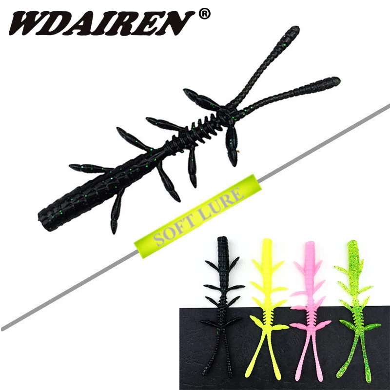 10Pcs/lot 8.5cm 2.1g soft Fishing Lure Silicone Artificial Soft Bait soft with salt smell Swim Bait Fishing Worm baits
10Pcs/lot 8.5cm 2.1g soft Fishing Lure Silicone Artificial Soft Bait soft with salt smell Swim Bait Fishing Worm baits
