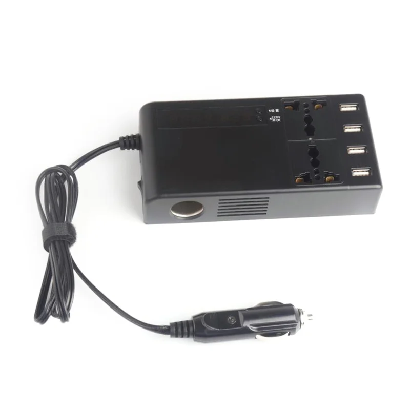 Multifunctional Car Power Inverter Cigarette Lighter Power Supply 60W 12V DC To 110V AC Intelligent Timing Voice 12V
Multifunctional Car Power Inverter Cigarette Lighter Power Supply 60W 12V DC To 110V AC Intelligent Timing Voice 12V