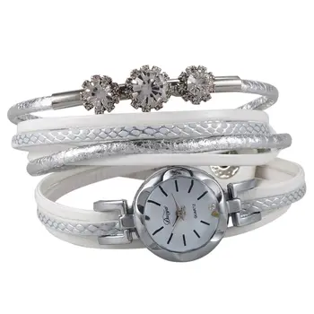 

Duoya Brand Bracelet Watches For Women Luxury Crystal Clock Quartz Watch Fashion Ladies Vintage Creative WristWatches, D207