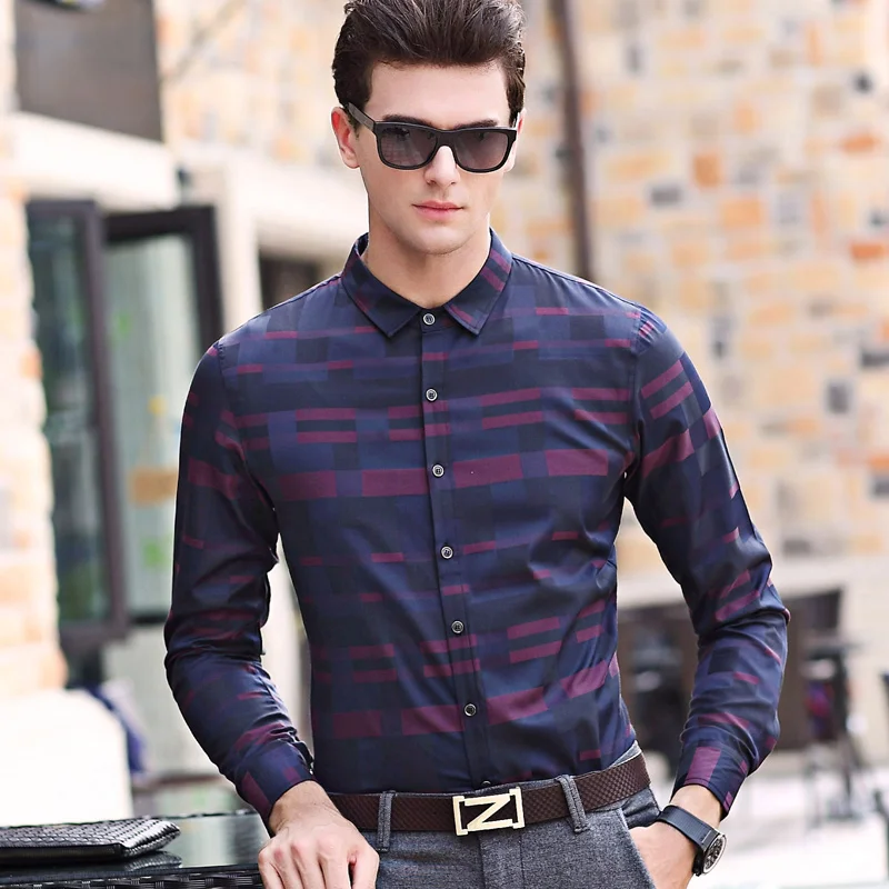 Top Grade 2019 Fashion Brand Shirts Men Checkered Slim Fit Streetwear Long Sleeve Korean Plaid High Quality Casual Mens Clothes
Top Grade 2019 Fashion Brand Shirts Men Checkered Slim Fit Streetwear Long Sleeve Korean Plaid High Quality Casual Mens Clothes