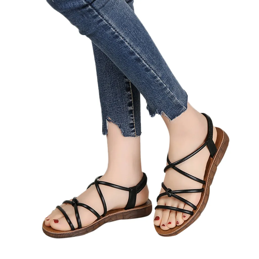 SAGACE shoes Woman Sandals Soft Bottom Flat Sandals Beach Sandals Fashion Casual Wild Roma Shoes 2019 Hot sell summer Sandals
SAGACE shoes Woman Sandals Soft Bottom Flat Sandals Beach Sandals Fashion Casual Wild Roma Shoes 2019 Hot sell summer Sandals