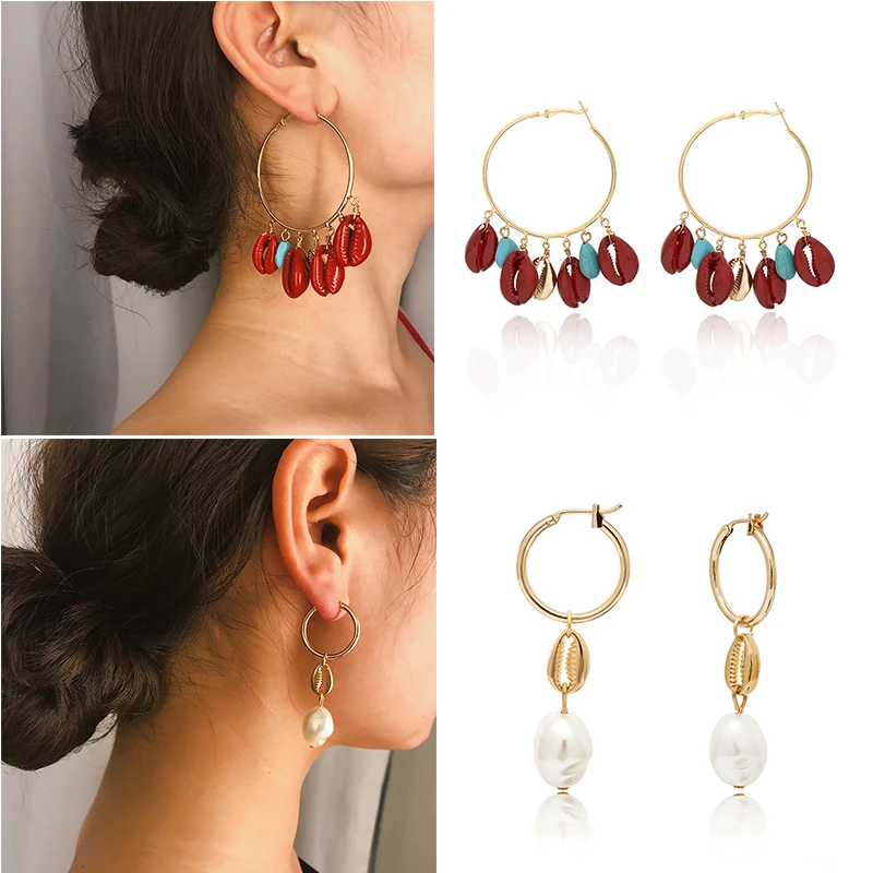 AE-CANFLY Simple Ethnic Style Circle Pendant Creative Statement Earrings Female Temperament Shaped Pearl Shell Earrings
AE-CANFLY Simple Ethnic Style Circle Pendant Creative Statement Earrings Female Temperament Shaped Pearl Shell Earrings