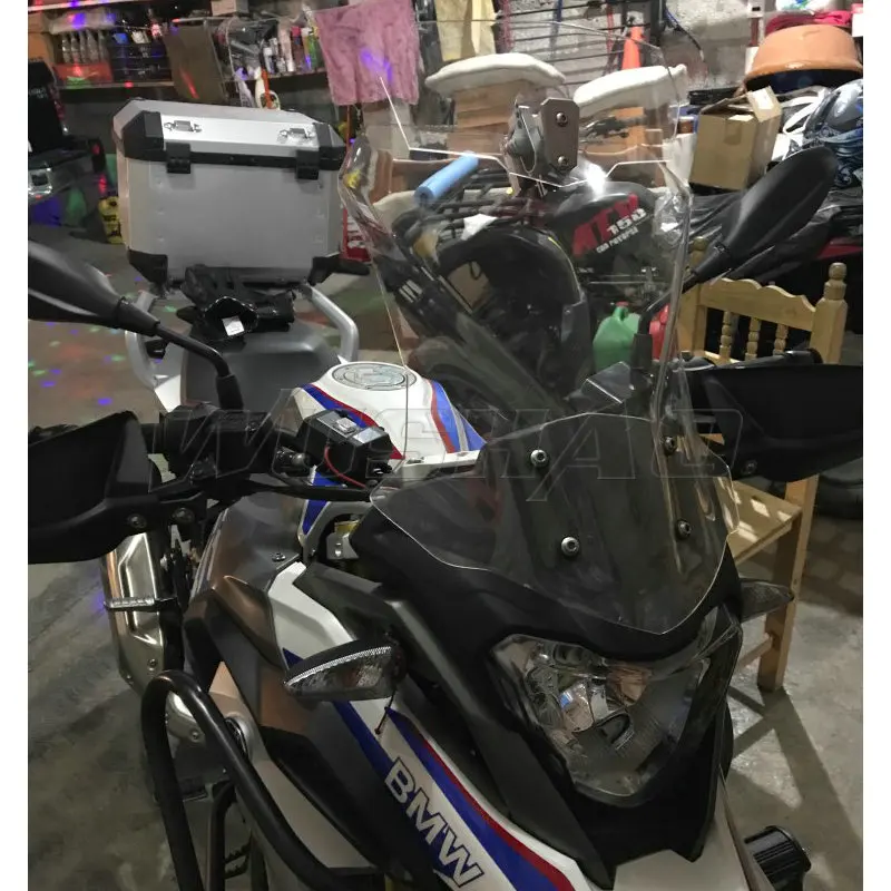 Motorcycle Double Bubble Windshield WindScreen Rise Extension Screen For 2017 2018 2019 BMW G310GS G 310 GS Smoke Iridium
Motorcycle Double Bubble Windshield WindScreen Rise Extension Screen For 2017 2018 2019 BMW G310GS G 310 GS Smoke Iridium