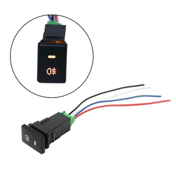 DC12V Rear Fog light Push Switch 4 Wire Button For Toyota Camry Prius Corolla Car Accessories
DC12V Rear Fog light Push Switch 4 Wire Button For Toyota Camry Prius Corolla Car Accessories