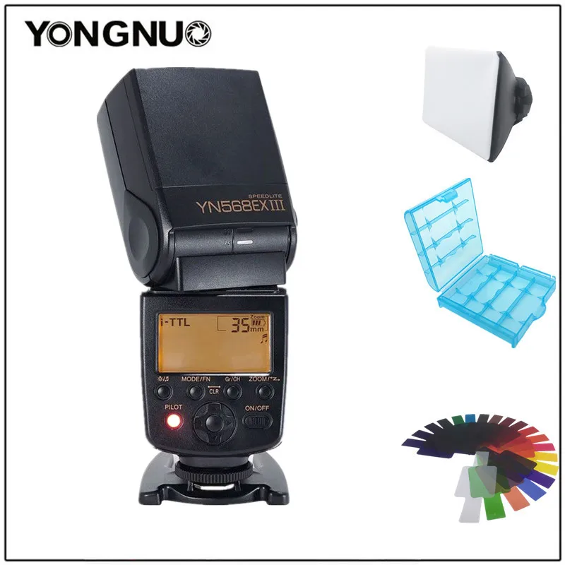 Yongnuo YN568EX III YN-568EX III Wireless TTL HSS Flash Speedlite For Canon 1100D 1200D 1300D 650D/T4i 550D/T2i 800D 750D 70D
Yongnuo YN568EX III YN-568EX III Wireless TTL HSS Flash Speedlite For Canon 1100D 1200D 1300D 650D/T4i 550D/T2i 800D 750D 70D