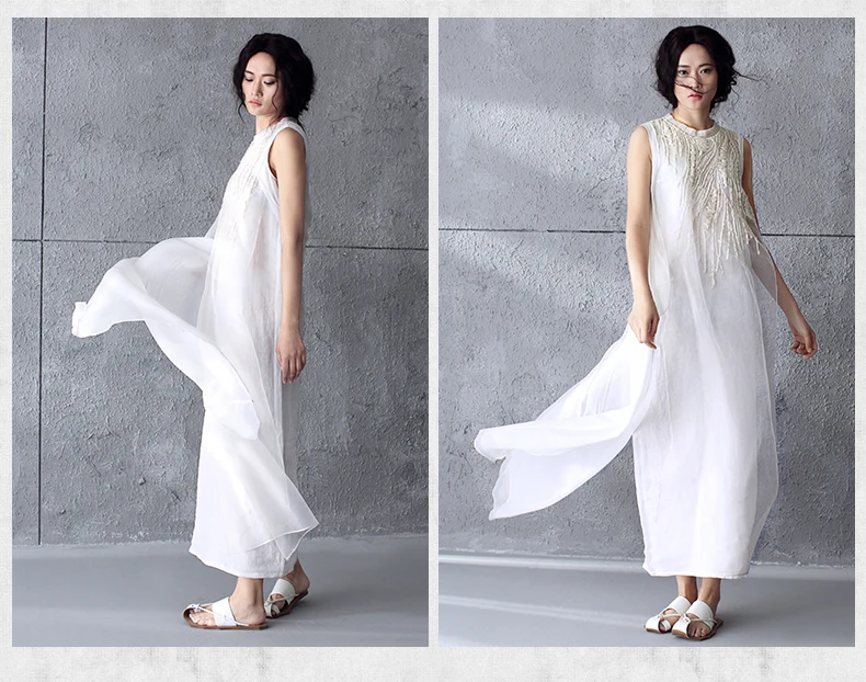 New Christmas women vestidos white dresses ukraine girls real silk sleeveless maxi dress evening long dress
New Christmas women vestidos white dresses ukraine girls real silk sleeveless maxi dress evening long dress