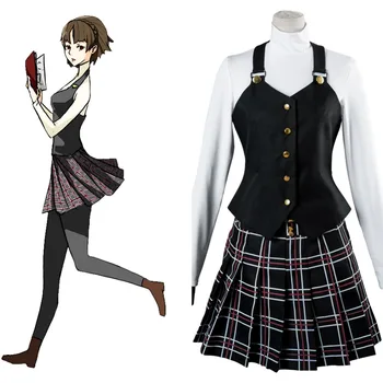 Persona 5 Cosplay Costume P5 Makoto Niijima Queen Cosplay Costume School Uniform Halloween Carnival Suits
Persona 5 Cosplay Costume P5 Makoto Niijima Queen Cosplay Costume School Uniform Halloween Carnival Suits