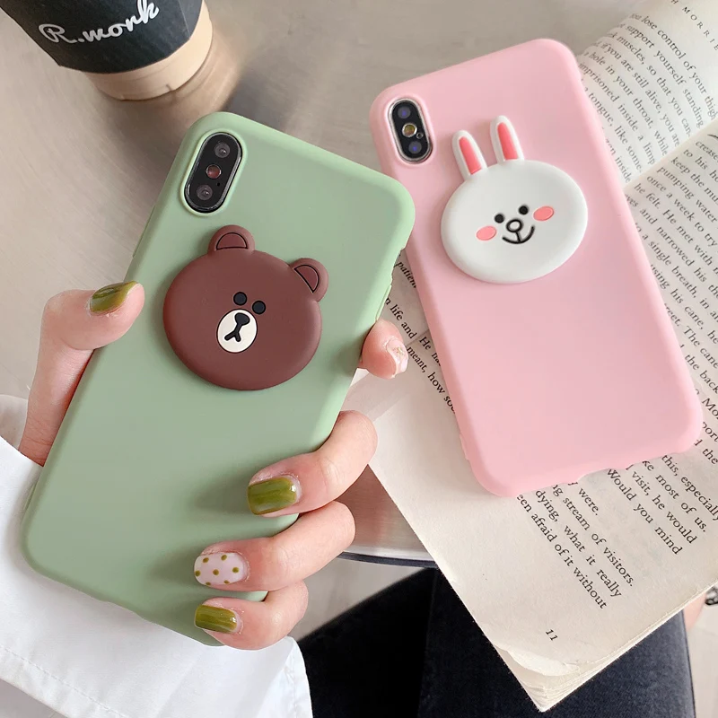 For iPhone XS Max Cony rabbit bear Soft phone Cases For iphone XR X 7 7plus 6s 6SP 8 8Plus Cute cover Coque shell
For iPhone XS Max Cony rabbit bear Soft phone Cases For iphone XR X 7 7plus 6s 6SP 8 8Plus Cute cover Coque shell