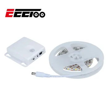 EeeToo DC 5V USB LED Strip Motion Sensor Light LED Stripe Tape 2835SMD 1M For Under Bed Cabinet Lamp Wardrobe Stairs TV Lighting
EeeToo DC 5V USB LED Strip Motion Sensor Light LED Stripe Tape 2835SMD 1M For Under Bed Cabinet Lamp Wardrobe Stairs TV Lighting