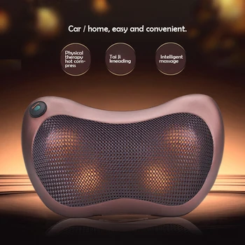 Shiatsu 8 Balls Deep-Kneading Back Electric Neck Relaxation Pillowo Massage Devices Cushion with Heat Car Home
Shiatsu 8 Balls Deep-Kneading Back Electric Neck Relaxation Pillowo Massage Devices Cushion with Heat Car Home