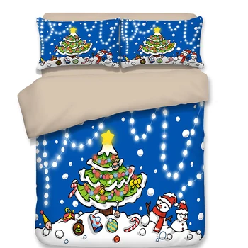 3pcs bedding set cute Snowman good quality bedclothes quilt cover soft duvet cover pillow cases twin full queen king size
3pcs bedding set cute Snowman good quality bedclothes quilt cover soft duvet cover pillow cases twin full queen king size