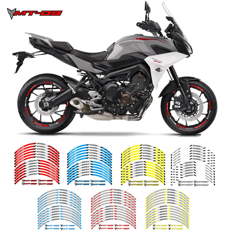 New high quality 12 Pcs Fit Motorcycle Wheel Sticker stripe Reflective Rim For Yamaha MT-09 MT09 TRACER
New high quality 12 Pcs Fit Motorcycle Wheel Sticker stripe Reflective Rim For Yamaha MT-09 MT09 TRACER