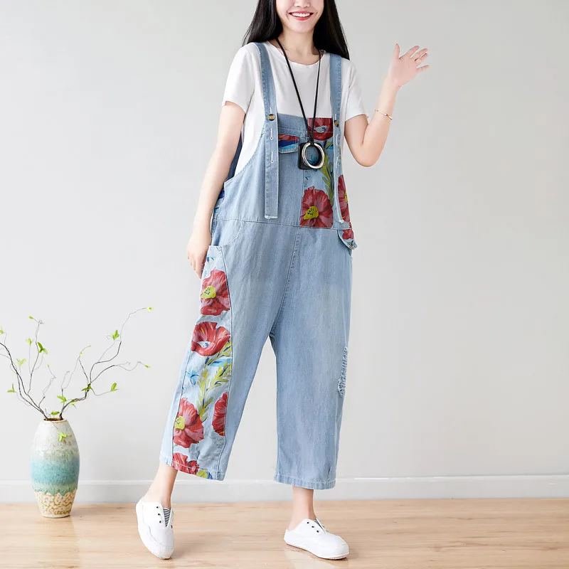 Korean Fashion Rompers Womens Jumpsuit Plus Size Jeans 2019 Spring Summer High Waist Cotton Denim Overalls for Women Adjustable
Korean Fashion Rompers Womens Jumpsuit Plus Size Jeans 2019 Spring Summer High Waist Cotton Denim Overalls for Women Adjustable