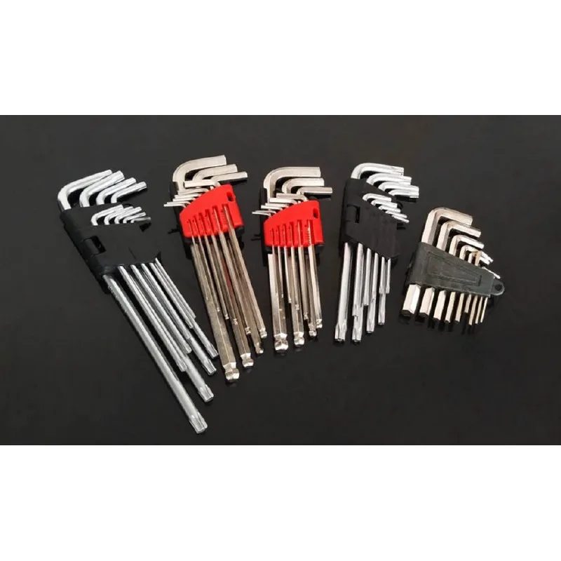 9pcs Inches Hex Allen Key Set L-Shape Ball End Spanner Pozidriv Wrench Tools set Screwdriver Tool Kit Repair Bicycle Hand Tools
9pcs Inches Hex Allen Key Set L-Shape Ball End Spanner Pozidriv Wrench Tools set Screwdriver Tool Kit Repair Bicycle Hand Tools