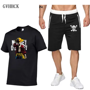 Summer Shorts Sets Men Casual Suits Sportswear One Piece Luffy Tracksuit Male 2019 Casual Tshirt Male anime Tops Short Trousers
Summer Shorts Sets Men Casual Suits Sportswear One Piece Luffy Tracksuit Male 2019 Casual Tshirt Male anime Tops Short Trousers