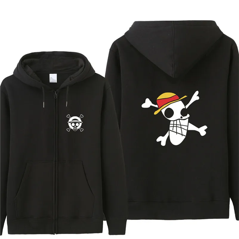 New ONE PIECE Sweatshirts Anime Monkey D Luffy Zipper Hooded Cotton Fleece Men Hoodies Sweatshirts High Quality Men Clothing
New ONE PIECE Sweatshirts Anime Monkey D Luffy Zipper Hooded Cotton Fleece Men Hoodies Sweatshirts High Quality Men Clothing