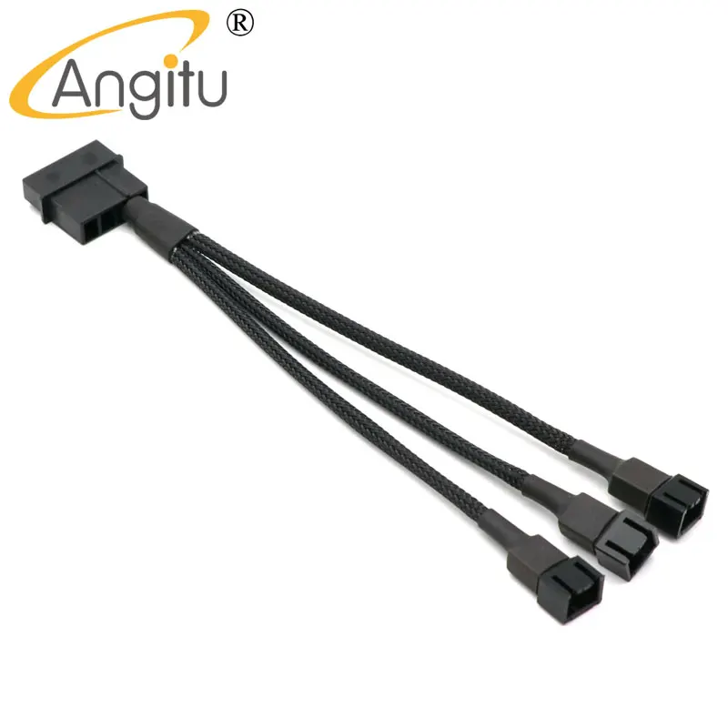 Angitu 12V 4Pin IDE Molex to 3x3Pin/4Pin Power Cable Cooler Cooling Fan Triple Power Cable
Angitu 12V 4Pin IDE Molex to 3x3Pin/4Pin Power Cable Cooler Cooling Fan Triple Power Cable