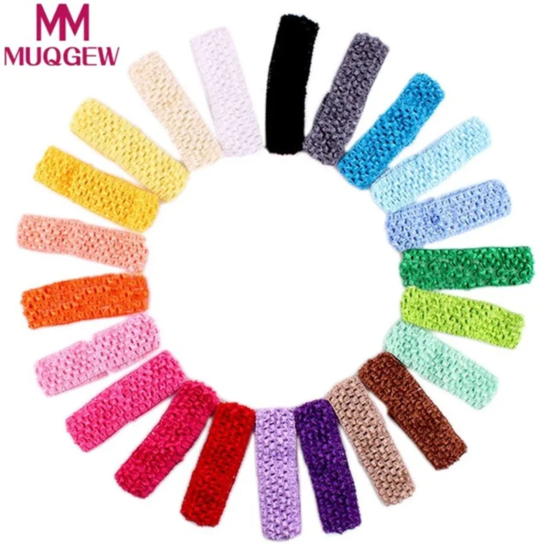 

2019 Hot Sale 10pcs Crochet Headbands Assorted Variety Pack Babies Hair Band Hair Accessories Headwear #ZXT