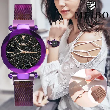 Luxury Rose Gold Women Watch Magnet Starry sky Wrist Watch For Ladies Female Wristwatch reloj mujer relogio femi Gift
Luxury Rose Gold Women Watch Magnet Starry sky Wrist Watch For Ladies Female Wristwatch reloj mujer relogio femi Gift
