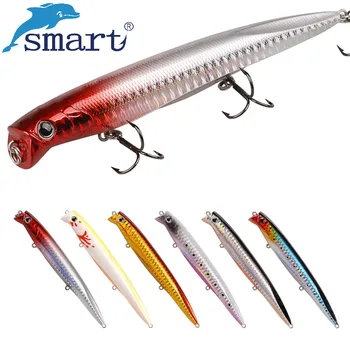 Smart Pencil Hard Fishing Bait 12cm 17.3g with Steel Balls Plastic Wobbler Topwater Saltwater Artificial SwimBait Fishing Tackle
Smart Pencil Hard Fishing Bait 12cm 17.3g with Steel Balls Plastic Wobbler Topwater Saltwater Artificial SwimBait Fishing Tackle