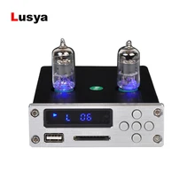 6J1 ламповый усилитель Wi-Fi доска SP3306AL без потерь APE WMA MP3 FLAC, WAV, усилитель музыкальный плеер дистанционного предусилитель(China)